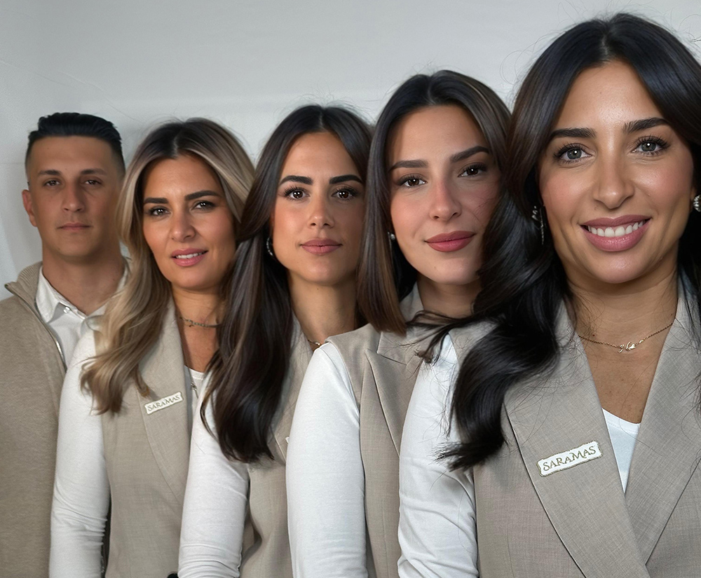 Equipo de Sara Mas Maison de Beauté posando