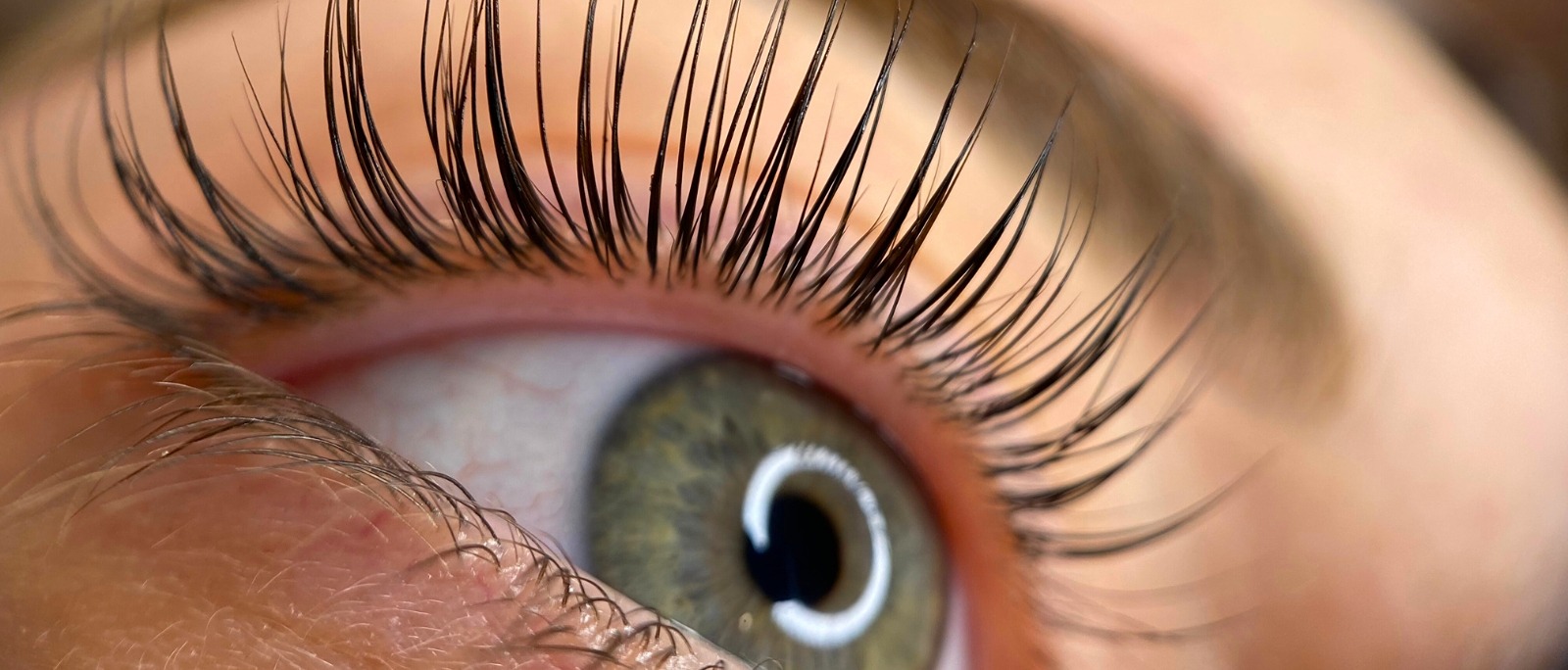 Ejemplo de lifting de pestañas realizado por Sara Mas Maison de Beauté